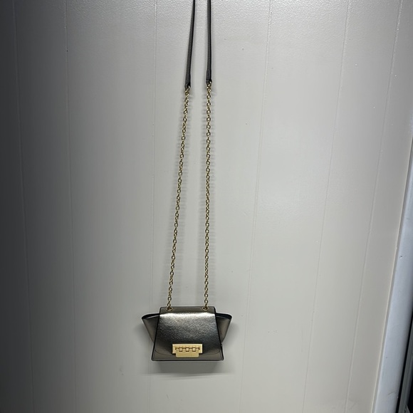 Zac Zac Posen Eartha Mini Gold Crossbody Bag MSRP398 - Picture 7 of 16